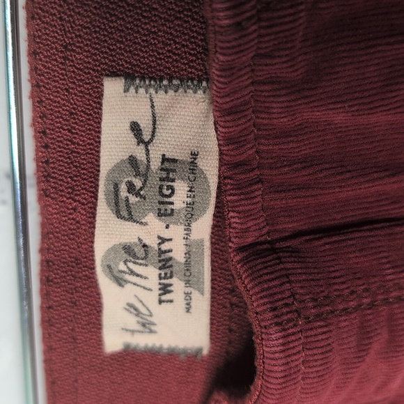 Free People We The Free Penny Pull On Cordurory Flare Pants - Picture 3 of 5